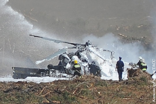 Главком ВВС: Экипаж «Ночного охотника» боролся за жизнь вертолета до конца