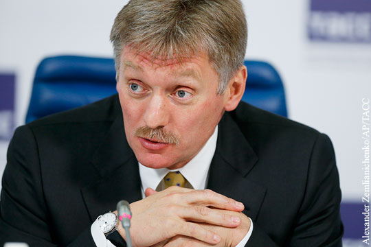 Песков: Кремль не имеет отношения к созданию комитета спасения Украины