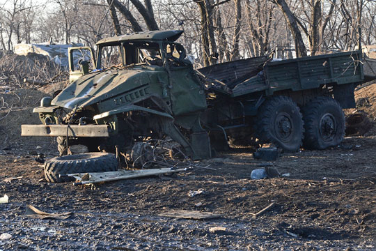 Киев назвал число погибших украинских военных при выходе из Дебальцево