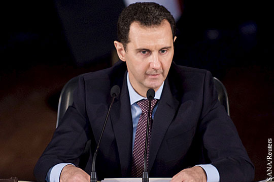 Предложение Асада о политическом урегулировании не воспримут на Западе