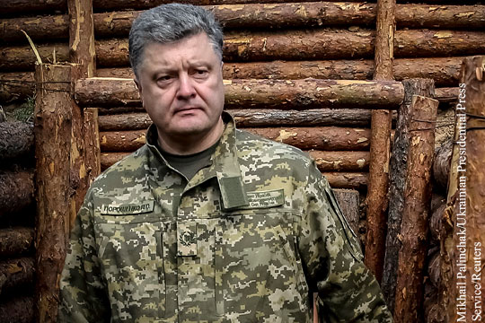 Порошенко поручил проинформировать Россию и ОБСЕ об обострении ситуации в Донбассе