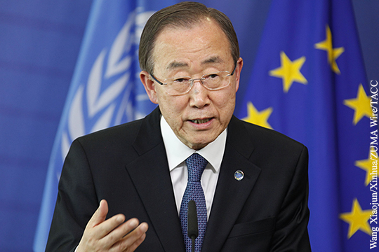 Пан Ги Мун назвал сексуальные преступления миротворцев «раковой опухолью» ООН