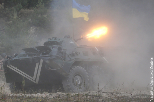 ЛНР: Наблюдатели ОБСЕ стали свидетелями обстрелов со стороны украинских войск