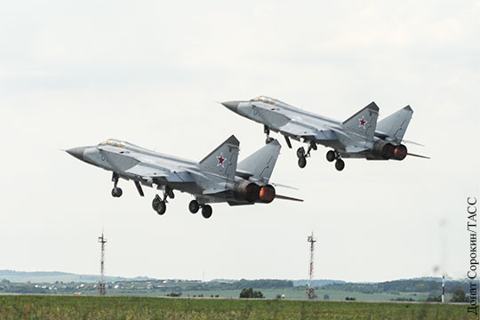 Турецкие СМИ сообщили о передаче Сирии шести российских МиГ-31