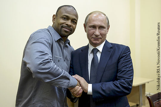 Путин обрисовал боксеру Рою Джонсу перспективы получения российского гражданства