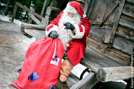 Кабинет Деда Мороза в Финляндии объявлен банкротом 