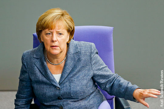 Меркель: ЕС пока не может отменить санкции против России