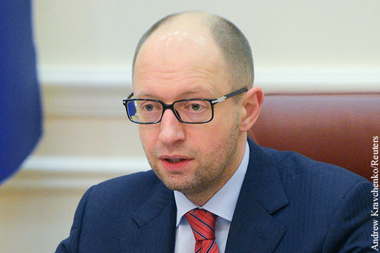 Яценюк предложил России требовать возврата кредита «с тех, кто его брал»