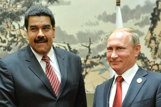 Путин с Мадуро договорились совместно добиваться роста цен на нефть