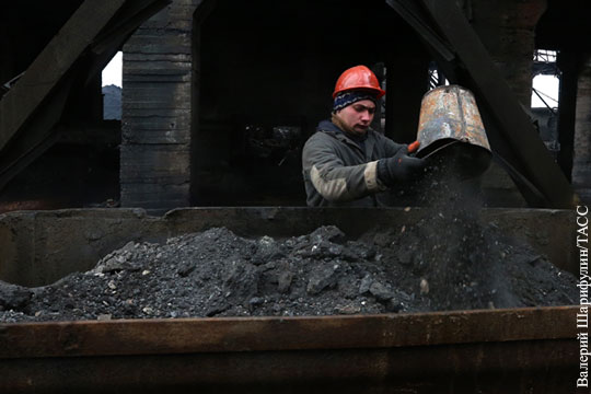 ДНР заблокировала поставки угля на Украину