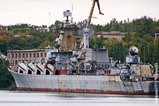 Украинские ВМС заявили о планах продажи ракетного крейсера «Украина»