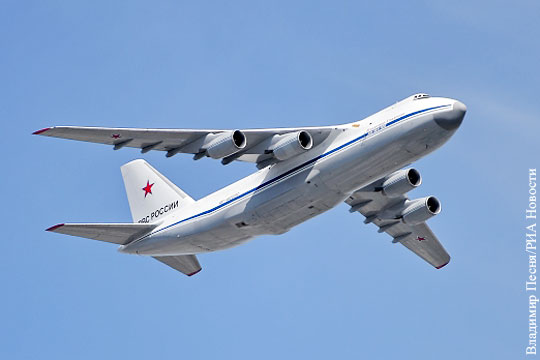 Американские СМИ сообщили о семи рейсах российских Ан-124 в Сирию