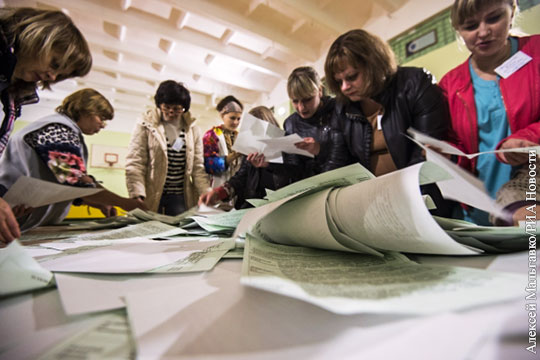 Стали известны первые результаты губернаторских выборов в России