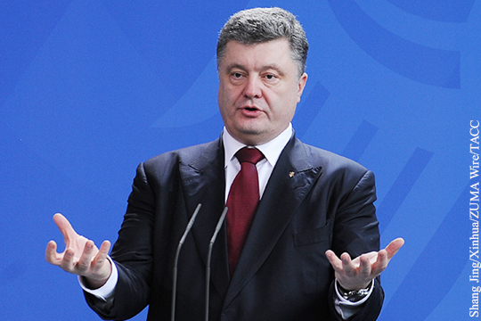 Порошенко снова попросил поставить западное оружие Украине
