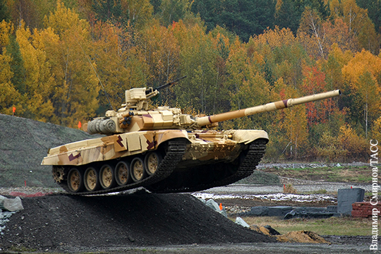 Танк Т-90МС прошел испытания в одной из арабских стран