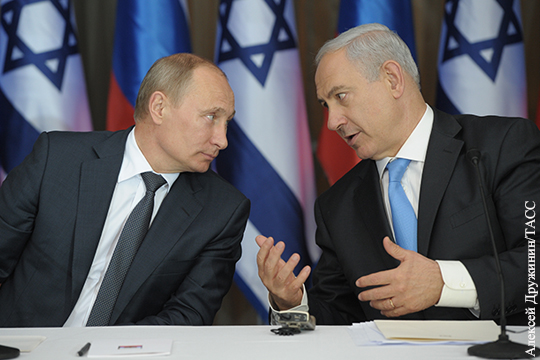 СМИ: Нетаньяху обсудит с Путиным координацию действий ВВС в Сирии