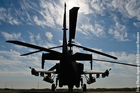 США заявили о российских военных вертолетах в Сирии