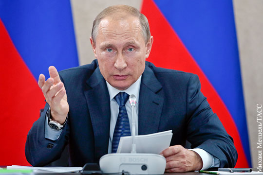 Путин дал оценку ситуации в экономике России