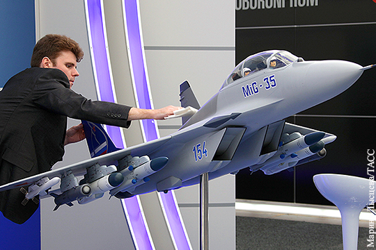Первый опытный МиГ-35 для ВВС России запланировано построить в 2016 году