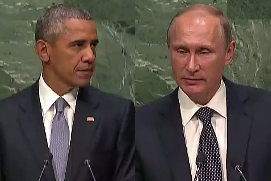 Западные СМИ сравнили выступления Путина и Обамы в ООН с дуэлью