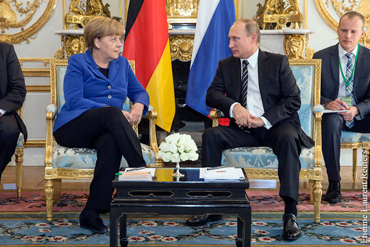 Немецкий бизнес выразил надежду на снятие санкций с России после встречи «нормандской четверки»