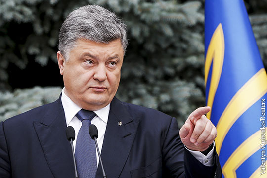Порошенко заявил о намерении ДНР и ЛНР отменить выборы 