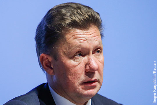 Газпром не исключил проблем с газом на Украине в случае холодной зимы