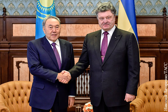 Порошенко объявил Украину окном для Казахстана в Европу