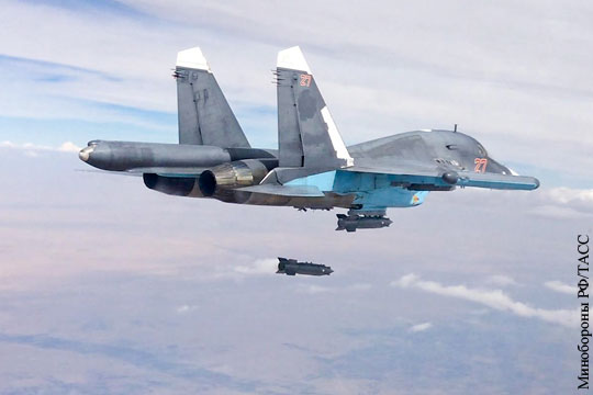 Авиация России помогла войскам Сирии освободить город