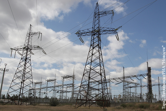 На Украине заявили о прекращении поставок электричества в Крым по одной из веток