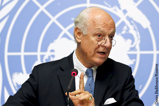 Представитель ООН призвал Россию и Дамаск прекратить операции в ряде районов Сирии