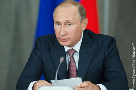 Путин: Россия действует в Сирии в соответствии с уставом ООН