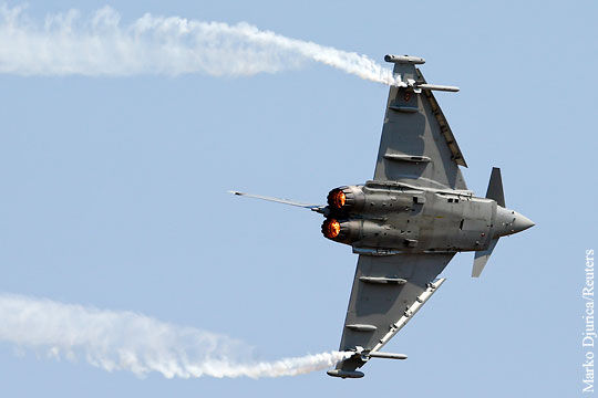 Германия приостановила заказы самолетов Eurofighter из-за серьезного дефекта