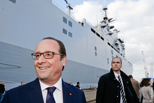 Олланд не исключил сотрудничество с Россией по новым кораблям