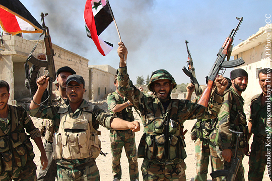 Сирийские военные отчитались о достигнутых успехах