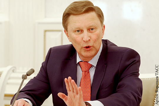Иванов: Москва не собирается брать на себя обязанности Киева по переговорам с Донбассом