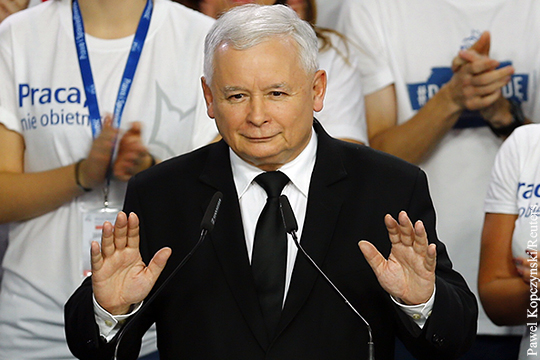 Партия Качиньского вышла в лидеры на выборах в сейм Польши