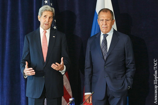 Лавров и Керри обсудили шаги по налаживанию межсирийского процесса