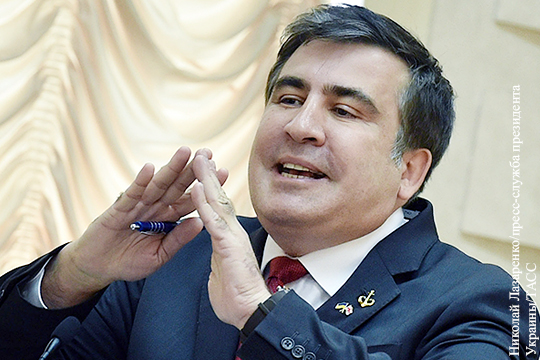 Саакашвили объявил о сборе акции против итогов выборов мэра Одессы