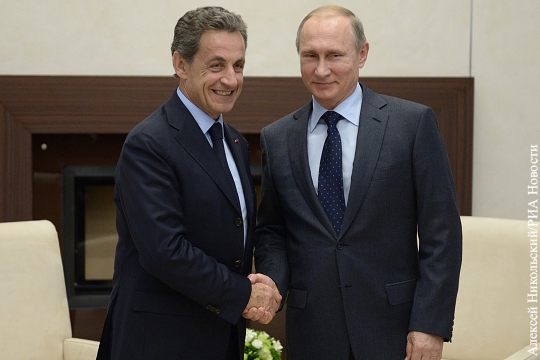 Путин встретился с Саркози