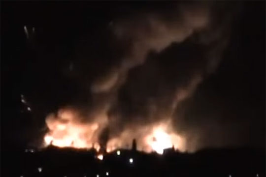 Минобороны Украины назвало причину пожара на складе боеприпасов в Сватово