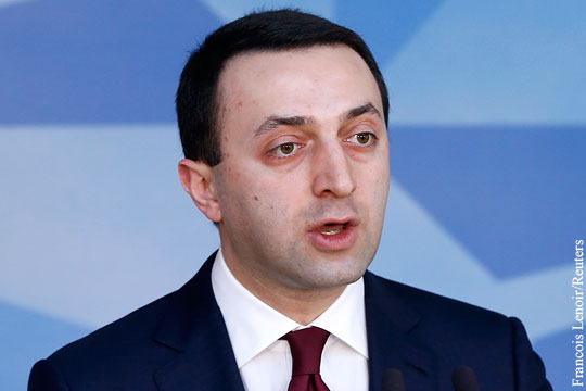 Премьер Грузии письменно пожаловался Порошенко на Саакашвили