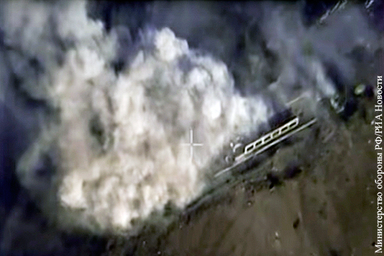 Российская авиация уничтожила в Сирии объекты ИГ бетонобойными бомбами