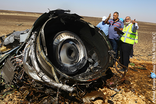 Источник: Минно-взрывных следов на телах пассажиров A321 не нашли