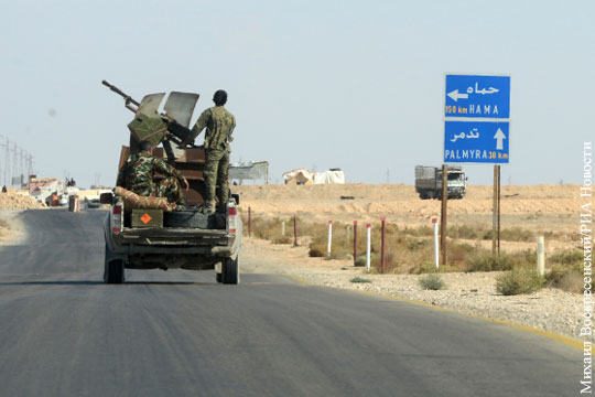 Сирийская армия взяла под контроль стратегически важную трассу