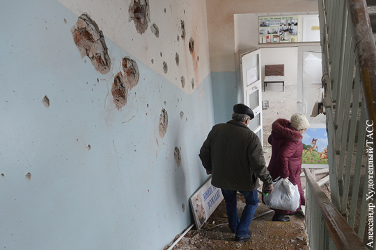 Обстрел Донецка произвел неподконтрольный Киеву батальон