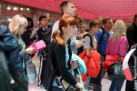 За выходные из Египта вывезли 15 тыс. российских туристов