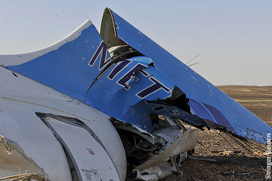 Экспертиза по возможному взрыву на борту A321 займет две недели