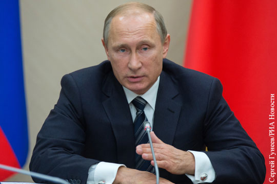 Путин: Россия не втягивается в гонку вооружений