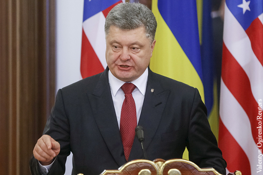 Порошенко: Мир никогда не признает воссоединение Крыма с Россией